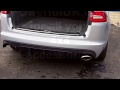 How to remove / swap . change the rear bumper diffuser on Jaguar XF