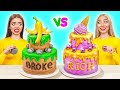 Rich vs Broke Cake Decorating Challenge | Edible Battle by Multi DO Challenge