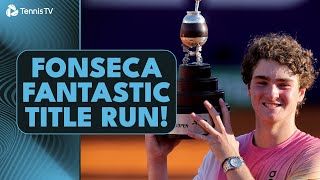 Joao Fonseca Best Shots En Route To Maiden ATP Title 🤩🏆 | Buenos Aires 2025 Highlights