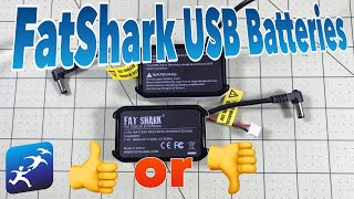 FatShark USB Battery Testing, Teardown, and Review. Finally the best Goggles Batteries?