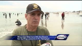 Injured veterans catch waves in N. Hampton