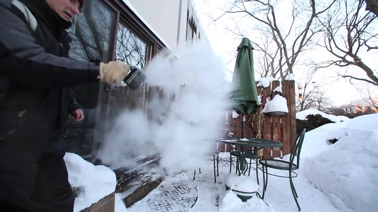 Extreme Cold Experiment Youtube