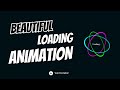 How to Create a Beautiful Loading Animation using Only HTML & CSS | No JavaScript!