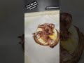 how to make dunkin donuts bacon egg and cheese croissant sandwich ‎@dunkin donuts  ‎@alidunkinart 