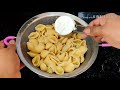 crispy crunchy pasta பாஸ்தா குர்குரே easy and tasty tea time snacks recipe