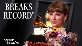 Taylor Swift Breaks Record & Performs at Grammy's 2021 + Red Carpet & Speech #grammy #taylorswift