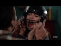 New Girl: Nick & Jess 5x16 #7 (Ness talk about the helmet)