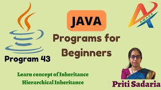 Java Inheritance - Hierarchical Inheritance in Java - Comprehensive Tutorial