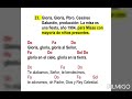 Gloria a Dios, Pbro. Cesareo Gabaraín, para misas con participación de niños.