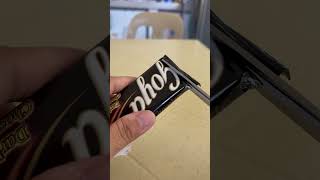 Opening of Goya dark chocolate