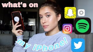 WHAT’S ON MY IPHONE X!