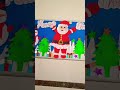 merry christmas board decoration trending youtubeshorts ytshort christmas santa december