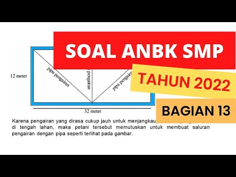 (bagian 13) Contoh Soal ANBK Numerasi SMP 2022 I AKM Numerasi SMP Kelas ...