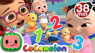 Numbers Song with Little Chicks + More Nursery Rhymes & Kids Songs - CoComelon