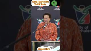 Chris Hani's Wife Message To President Jacob Zuma MK Party