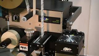 CTM LABELING SYSTEMS - 360a AIR BLOW LABEL APPLICATOR