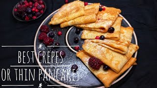 How To Make Crepes | How To Make Thin Pancakes | Mikate Ya Maji Recipe | Chef Tali's Kitchen