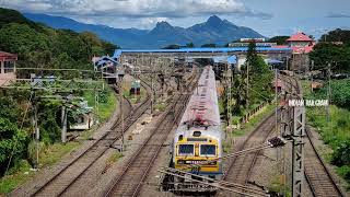 Coimbatore - Shoranur MEMU (06805/06804) departing from Palakkad Jn railway station