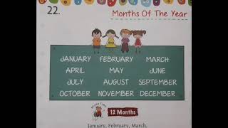 Months of the Year (G.K, UKG) | KIDZ MILLENNIUM SCHOOL, ROORKEE