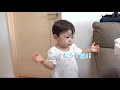 オムツかぶることにはまった息子 初めてのロープウェイ【１歳】〈baby addicted to wearing diapers first ropeway〉