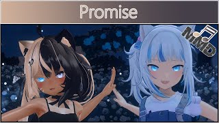 Promise - Samfree performed by Byakko Howaito | VRC-MMD 2K@60FPS