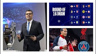 UCL Europa \u0026 Conference League Draw Reaction🍿Chelsea vs Copenhagen-PSG vs Liverpool-Real vs Atletico