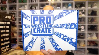 Opening the April 2022 PRO WRESTLING CRATE Mystery Box + Dirty Autograph inside!