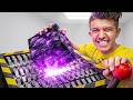 Breaking Minecraft Obsidian in Real Life!
