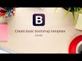 Bootstrap Tutorials in hindi / urdu - 2 - Create basic bootstrap template