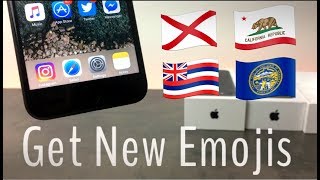 Get New Emojis - States Flags