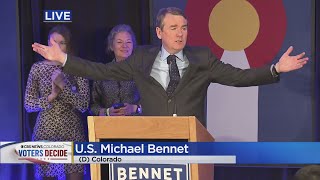 Watch excerpt of Sen. Michael Bennet acceptance speech