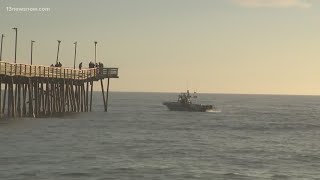 Virginia Beach police explain delay in car recovery off fishing pier