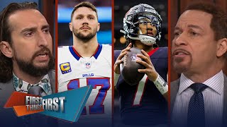 Texans ‘horrifying’ with Stefon Diggs, Expect a Josh Allen regression? | NFL | F