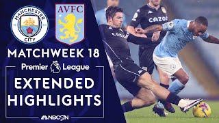 Manchester City v. Aston Villa | PREMIER LEAGUE HIGHLIGHTS | 1/20/2021 | NBC Sports