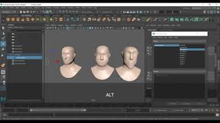 Maya set driven key blendshape tutorial Maya