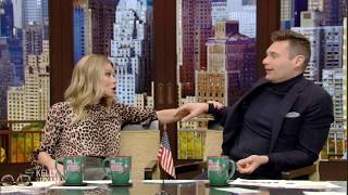 Kelly Talks About Mark Consuelos Chopping down a Christmas Tree