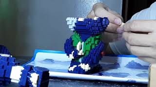 Balody Nano Block Brick Lego Kakashi Sensei Naruto Timelapse