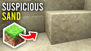 How To Find Suspicious Sand In Minecraft - Full Guide