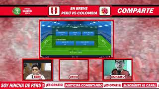 #peru #colombia #sudamericanosub20 🔴EN VIVO COLOMBIA VS PERU - SUDAMERICANO SUB 20