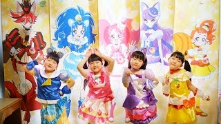 プリキュアアラモードルームのお部屋で変身 ごっこ！