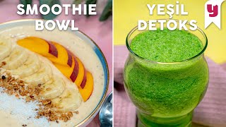 İster Smoothie Bowl Yap İster Yeşil Detoks! İşte 5 Pratik Tarifle Bu Ayın Ürünü: Mix \u0026 Go Blender!