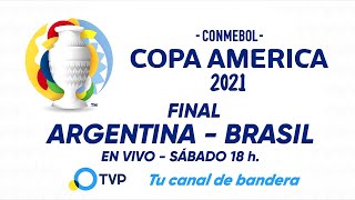 Argentina VS. Brasil - CONMEBOL Copa América 2021 - Final - TVP PROMO
