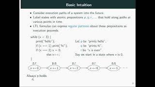 Introduction to LTL. Part 1: Basic Intuition