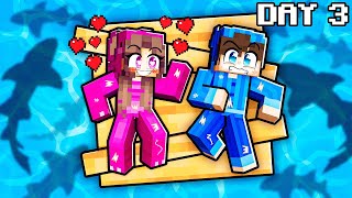 STRANDED AT SEA With My CRUSH In Minecraft!