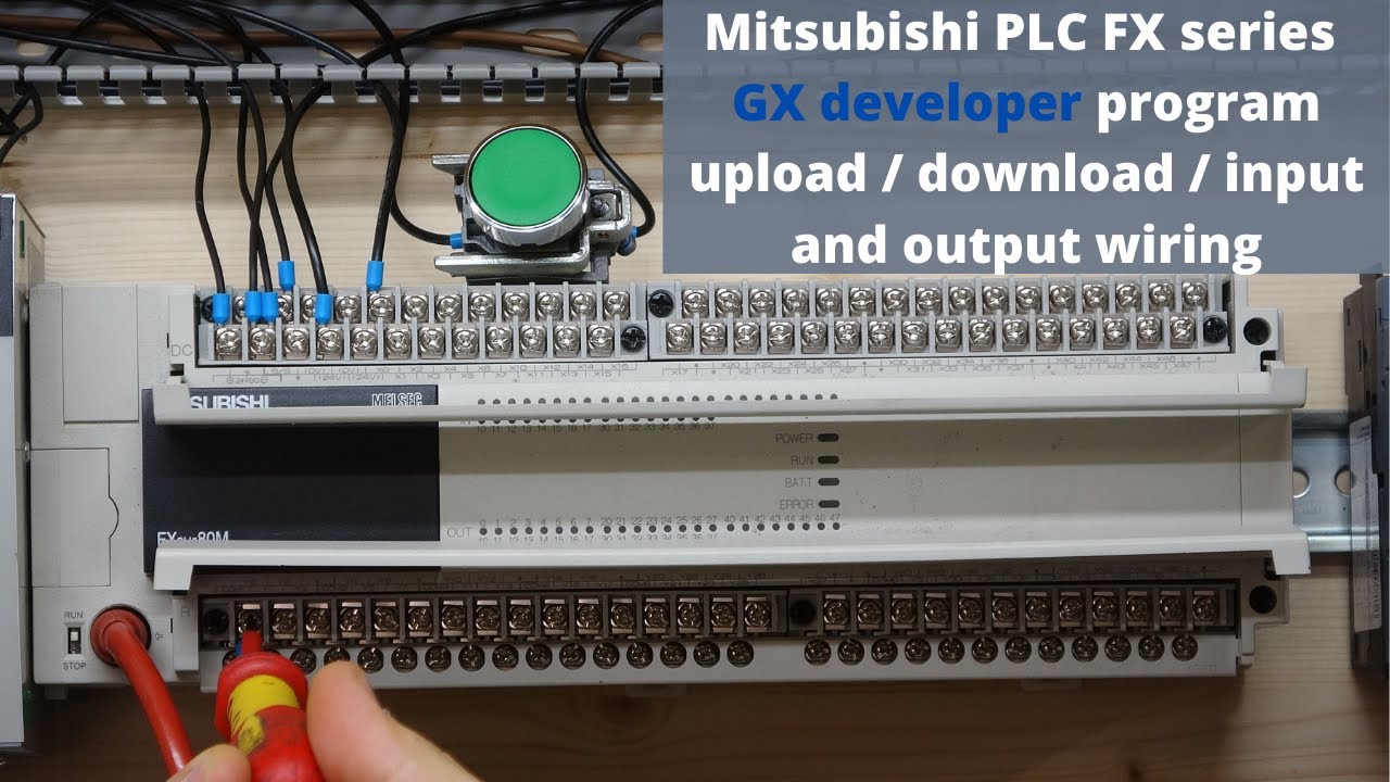 Mitsubishi Plc Fx Series Gx Developer Program Upload Download Input