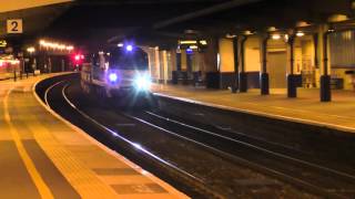 (HD) Colas Rail 70810 TnT 60002 THRASH Through Banbury - 18/7/15