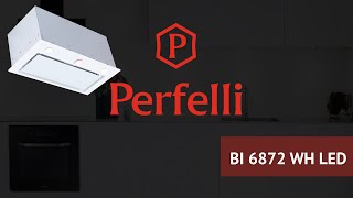 Витяжка повновбудована Perfelli BI 6872 WH LED