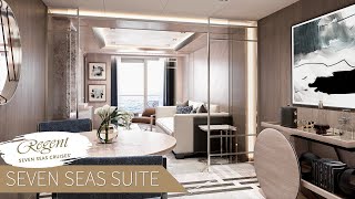 Regent Seven Seas Grandeur | Seven Seas Suite Full Walkthrough Tour & Review | 4K