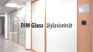 HSL Group Oy / Lasiliiri Oy. Eiran aikuislukion uudet DIM Glass -älylasiseinät.