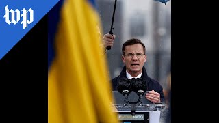 NATO raises Sweden’s flag on ‘historic day’